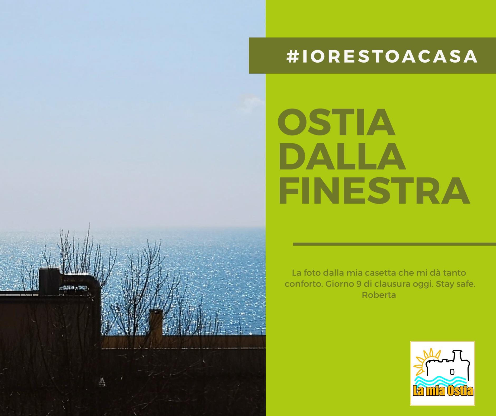 Ostia dalla finestra: mese di marzo